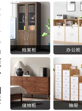 抽屉锁柜子柜门锁免开孔家用办公桌暗装衣柜锁芯抽届锁家具抽柜锁