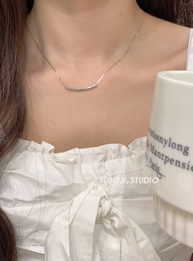 素泊集「微笑」项链纯银925