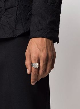 XBK戒指面纹理风INS潮冷淡设计