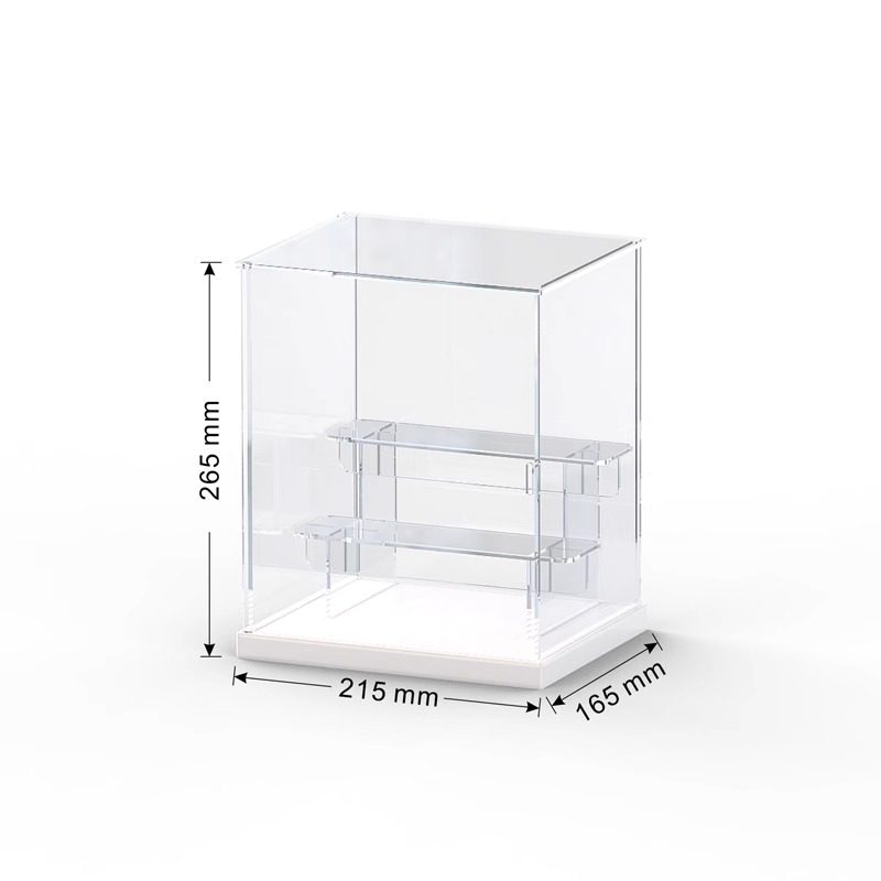 泡泡玛特盲盒收纳盒潮玩手办透明防尘罩玩具带阶梯亚克力展示盒,淘宝优惠券,粉丝福利购,淘宝优惠卷