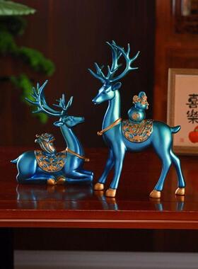 百彩福禄带来财富和宝藏桌面装饰品客厅电视柜酒柜入口装饰新乔迁