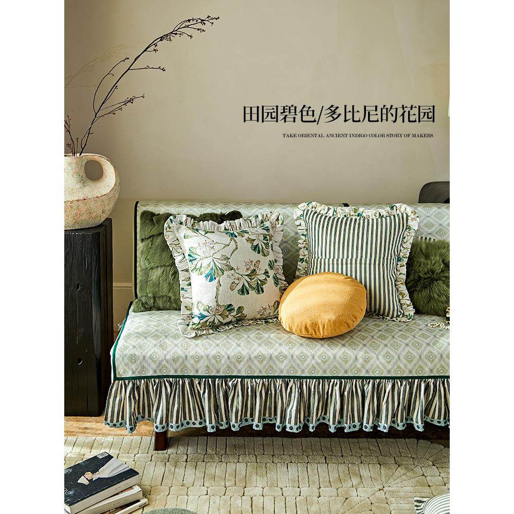 蜡笔派「山间银杏系列」抱枕高级氛围感客厅沙发靠枕床头靠垫定制 - 图0