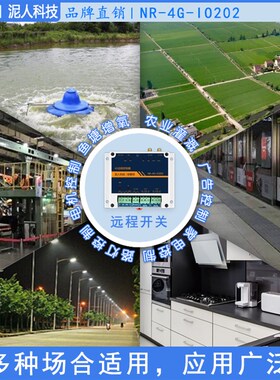 2路4G手机智能遥控开关220V电源电机抽水泵无线远程控制定时器