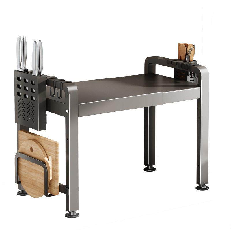 微波炉置物架伸缩厨房烤箱架子台面多功能家用电电子锅收纳专用支,淘宝优惠券,粉丝福利购,淘宝优惠卷