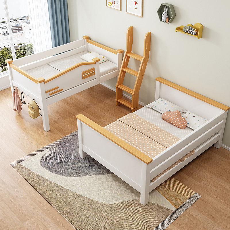 上下床双层床全实木两层儿童床上下铺高低床小户型成人双人子母床,淘宝优惠券,粉丝福利购,淘宝优惠卷