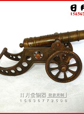 铜器铜大炮 铜炮 铜火铳 大炮 招财