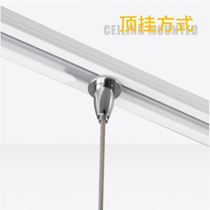 挂画轨道挂画器可移动画轨滑轨挂镜线画展学校画框挂画线预埋轨道 - 图2