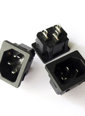 ac品字插座/卡位嵌入式/快煮壶插座/AC电源插座15A250V/三脚AC05