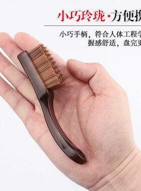 文玩刷子万毛刷迷你猪鬃毛刷硬软毛核桃专用金刚菩提手串打底神器