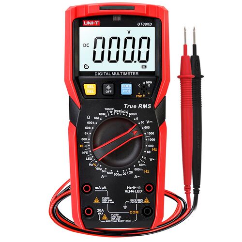 优利德UT89X/D高精度数字万用表家用电工维修UT890D+/C数显万能表 - 图0