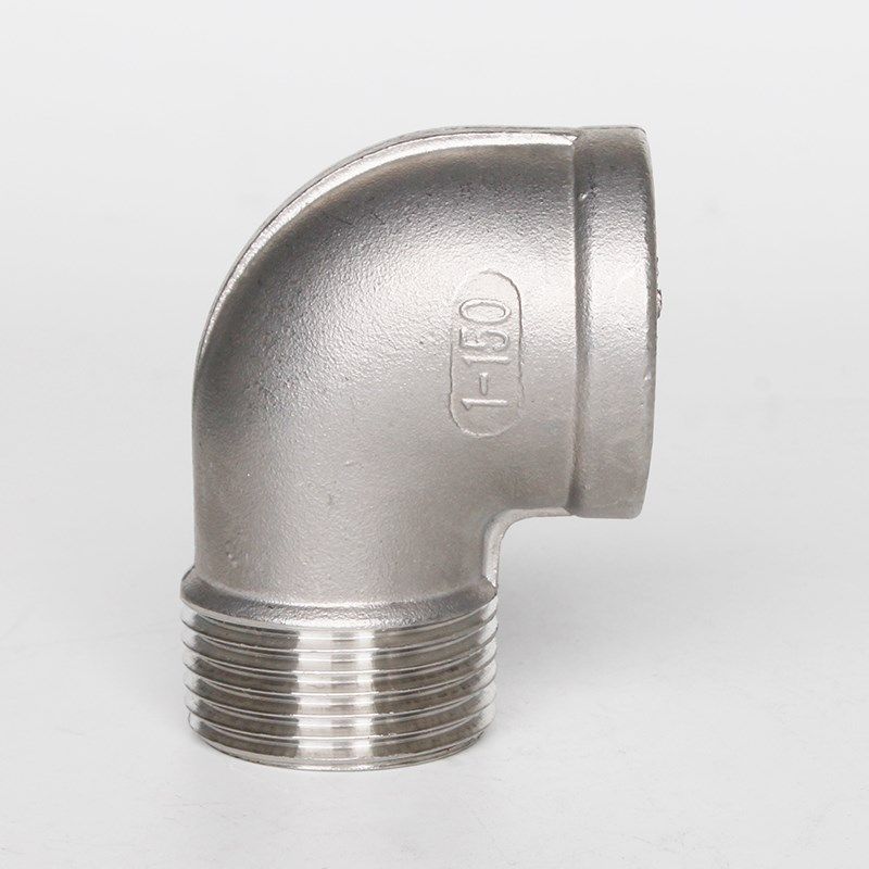 不锈钢内外丝弯头304直角90度外螺纹内牙弯管水管转接头配件4分,淘宝优惠券,粉丝福利购,淘宝优惠卷