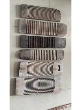 民俗老物件农村老搓衣板80年代老式农具怀旧收藏品杂项装饰摆件