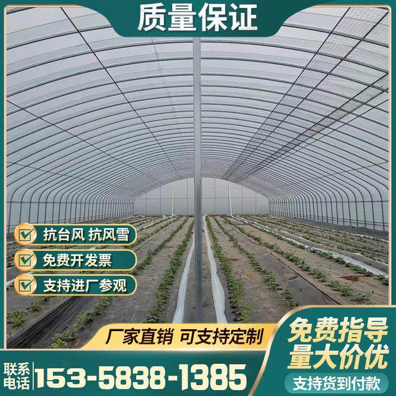 温室大棚骨架钢管养殖种植蔬菜通风全套支架冷热镀锌管定制黑白膜,淘宝优惠券,粉丝福利购,淘宝优惠卷