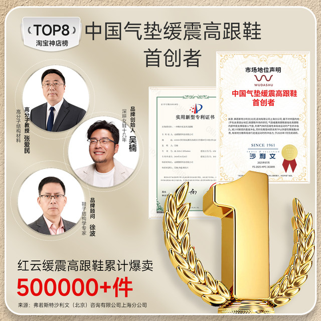 Thick heel fashionable autumn and winter elastic air cushion cushioning versatile