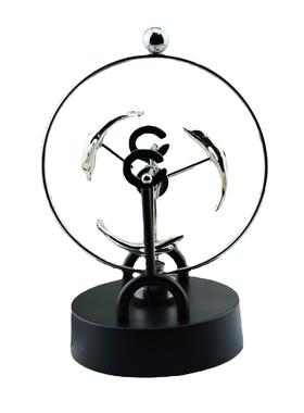 网红减压玩具圆形旋转永动仪创意电磁摇摆器混沌摆办公室桌面摆件