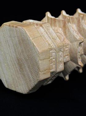 桃木文昌塔实木质七层九层十一层十三层一体雕刻工艺品摆件套装