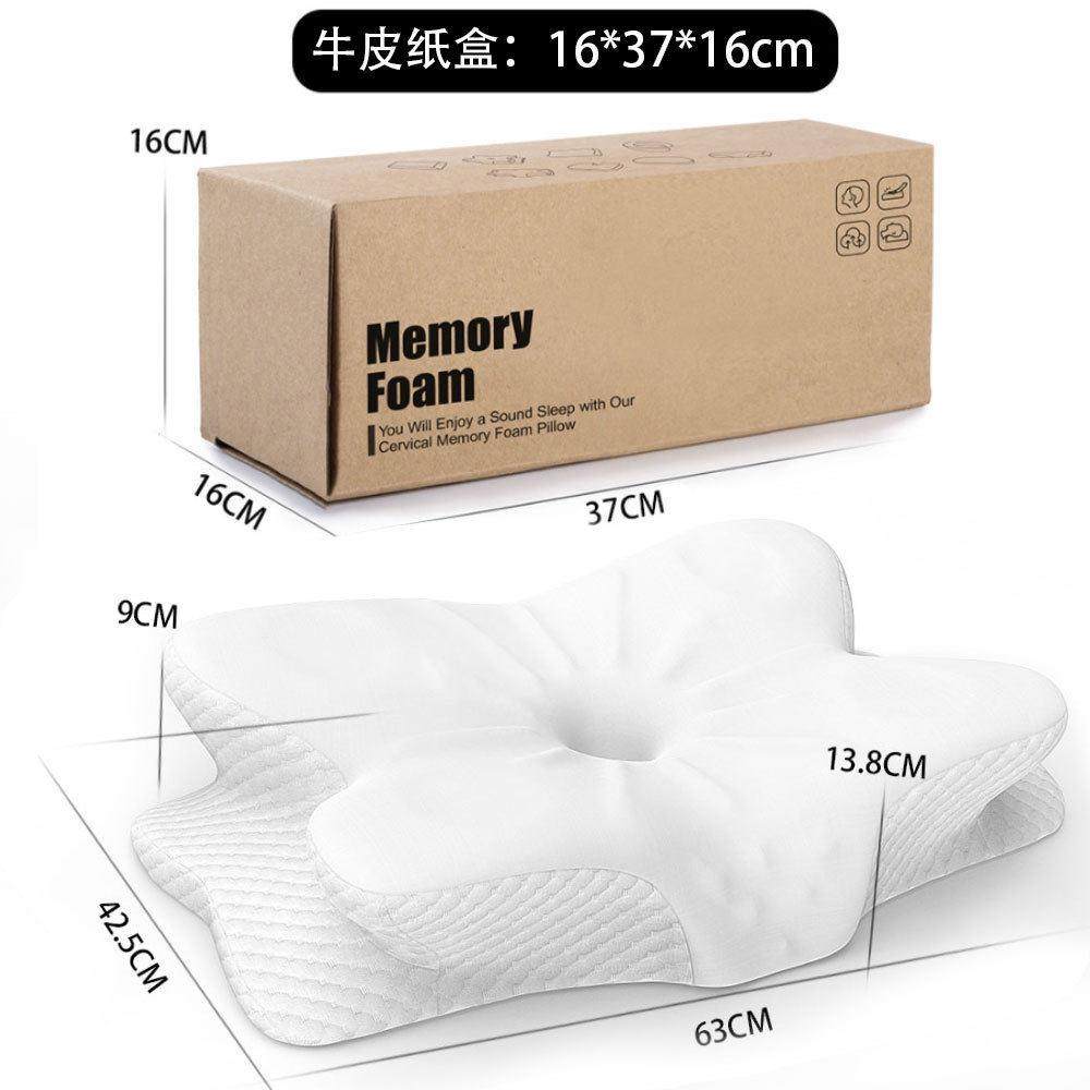 蝴蝶枕零压蝴蝶型记忆枕深睡释压护颈椎枕助眠侧睡专用枕头蝶形枕,淘宝优惠券,粉丝福利购,淘宝优惠卷