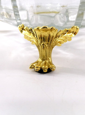 欧式高端水晶玻璃奢华客厅茶几办公室烟灰缸家居饰品摆件乔迁礼品