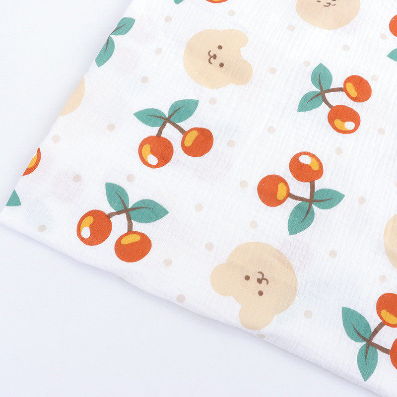 40全棉绉布双层纱布水洗棉印花纯棉肌理绉母婴月子家居服睡衣面料,淘宝优惠券,粉丝福利购,淘宝优惠卷