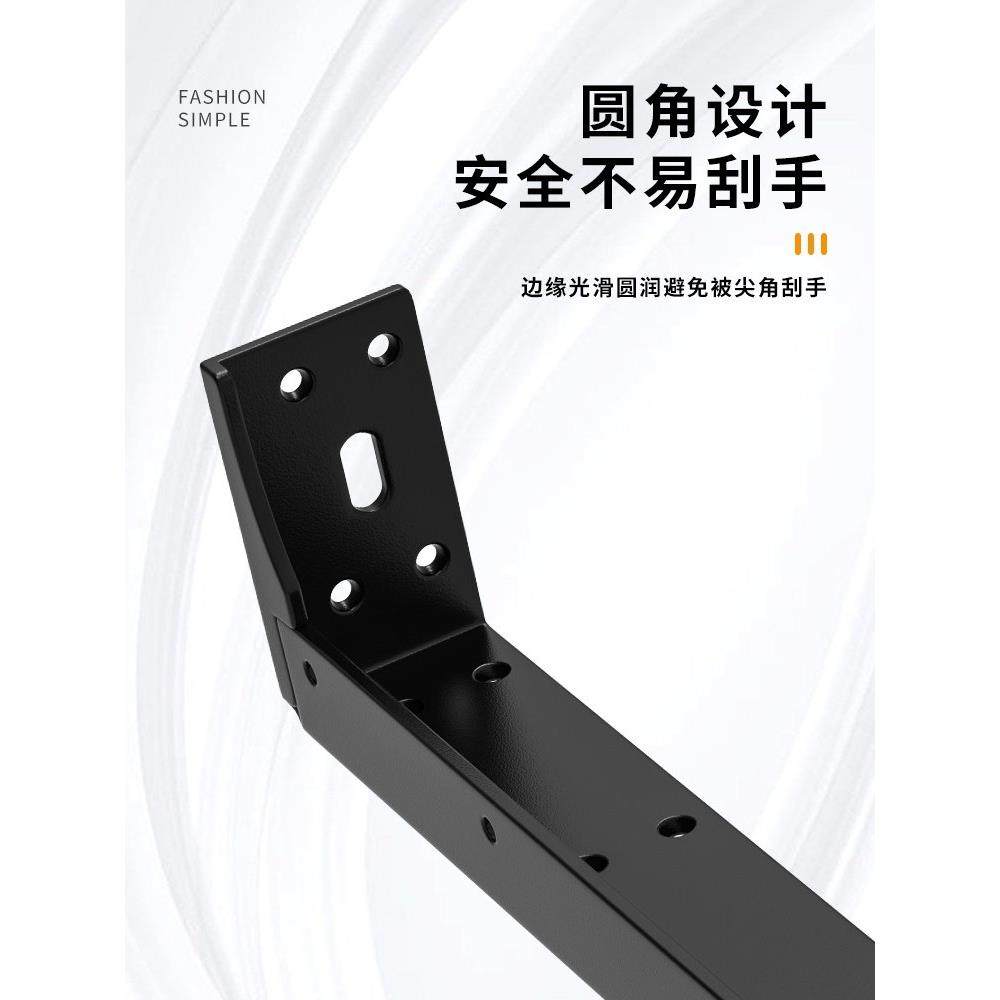 隐形式层板托三角支撑电视柜承重隔板固定托架L型悬空支架不锈钢,淘宝优惠券,粉丝福利购,淘宝优惠卷