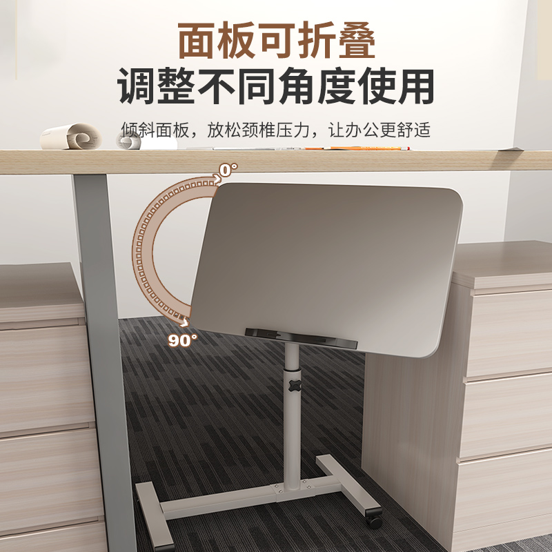 免打孔桌面延长板加长延伸可折叠承重支架加宽移动键盘手托电脑桌 - 图2