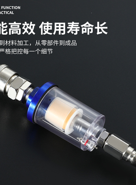 喷漆枪油水分离器气泵空压机过滤滤水空气干燥气动三联件配件大全