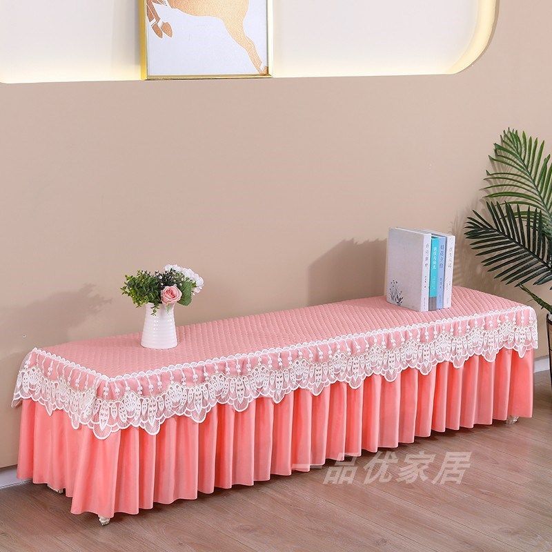 防滑电视柜盖布布艺蕾丝长方形桌布茶几客厅防尘盖巾鞋柜防尘罩,淘宝优惠券,粉丝福利购,淘宝优惠卷