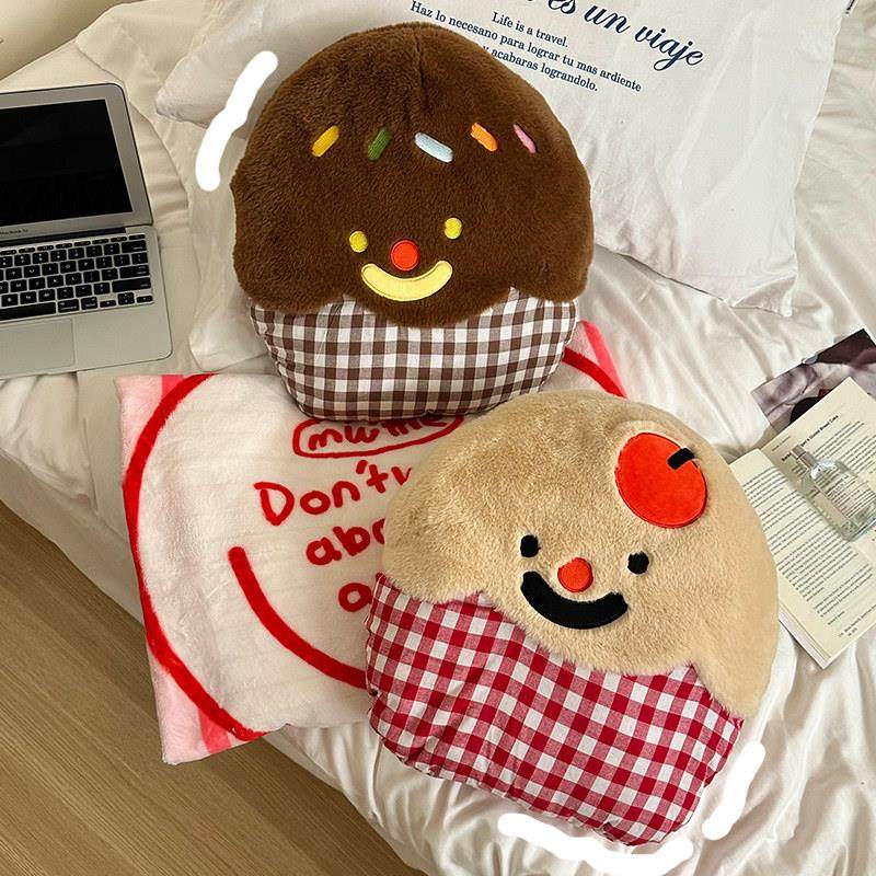 可爱卡通抱枕被子两用毯子二合一客厅卧室宿舍毛绒午睡毯护腰靠枕,淘宝优惠券,粉丝福利购,淘宝优惠卷