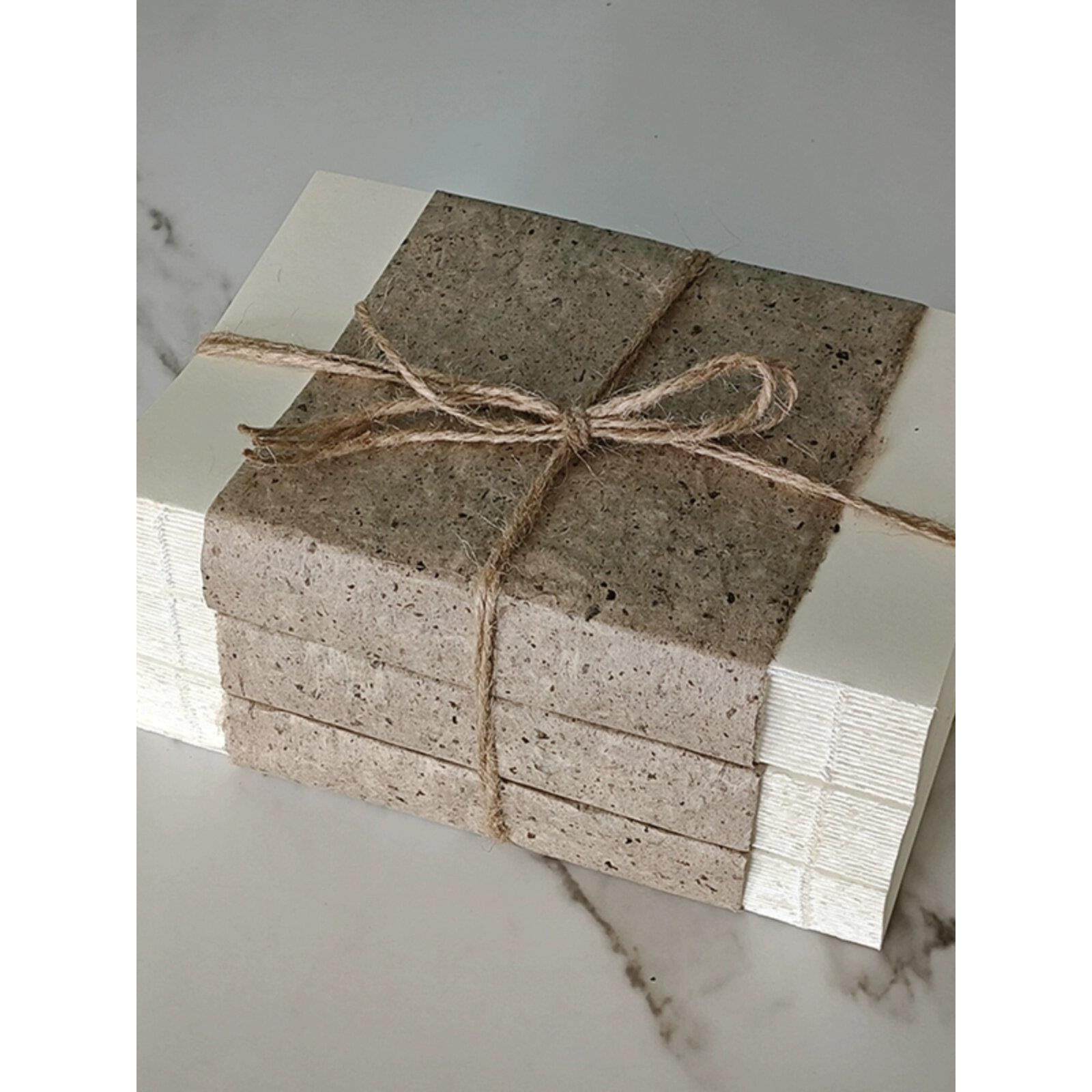 侘寂风复古麻绳书捆 新中式样板房间书块摆件 展示柜书房装饰品,淘宝优惠券,粉丝福利购,淘宝优惠卷