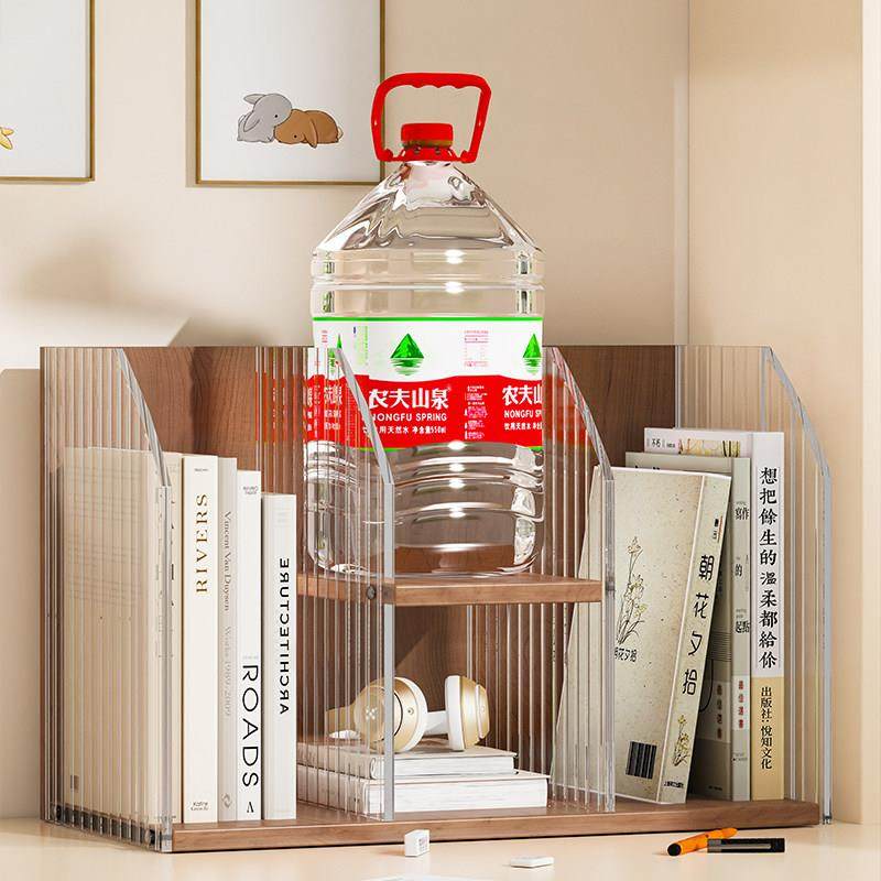 书架桌面书桌收纳置物架卧室办公桌上小书柜儿童家用多层简易架子,淘宝优惠券,粉丝福利购,淘宝优惠卷