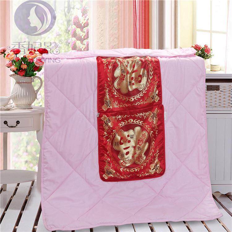 香妃影家纺 抱枕被子两用靠垫被 中式多功能绸缎抱枕被 午睡靠垫,淘宝优惠券,粉丝福利购,淘宝优惠卷