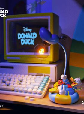 SUNDAY HOME 迪士尼唐老鸭钓鱼解鸭灯摆件桌面装饰品台灯创意礼物