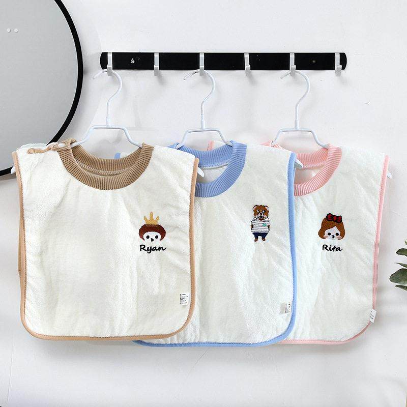 儿童洗漱围巾小孩洗脸围兜儿童多功能洗漱巾双面防水围嘴不湿衣,淘宝优惠券,粉丝福利购,淘宝优惠卷