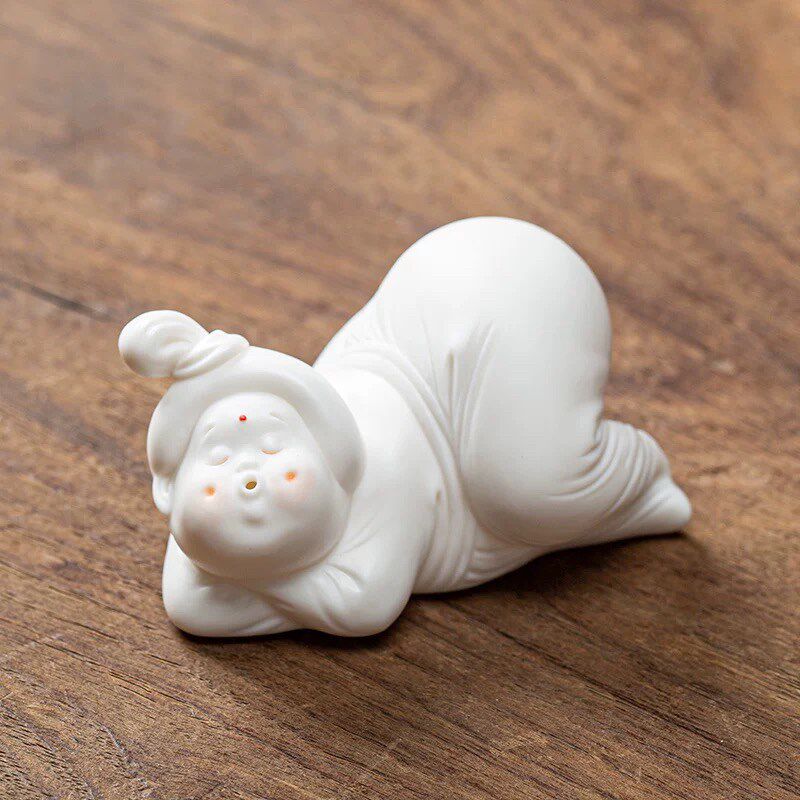 Creative lady palace tea pet boutique pen shelf tea set tea play tea ceremony love home