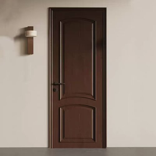 中古风实木门复古烤漆卧室门房间门室内门卫生间门厨房门全屋定制 - 图1