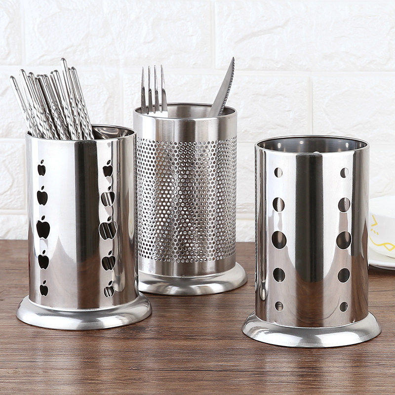 Stainless steel commercial drain chopstick holder household chopstick holder