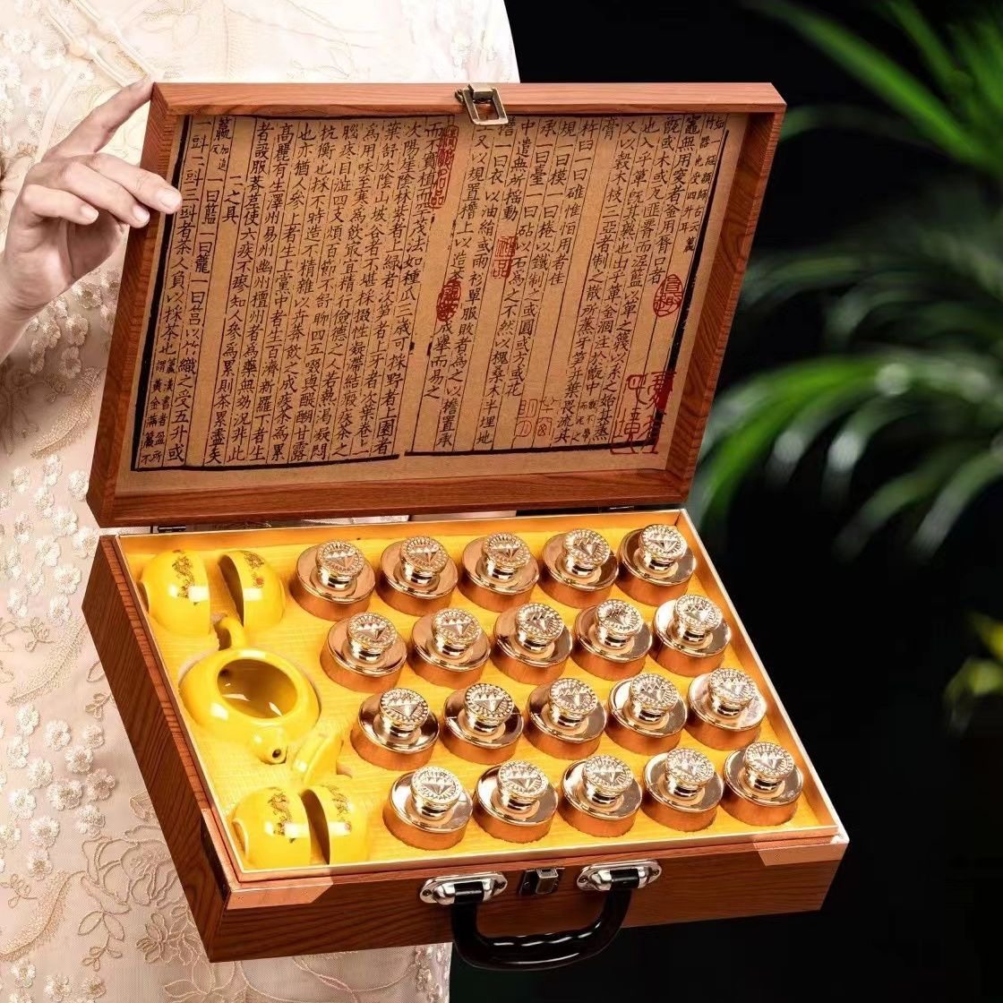 茶叶礼盒装大红袍乌龙茶浓香型新茶耐泡岩茶节日高档茶叶年货送礼