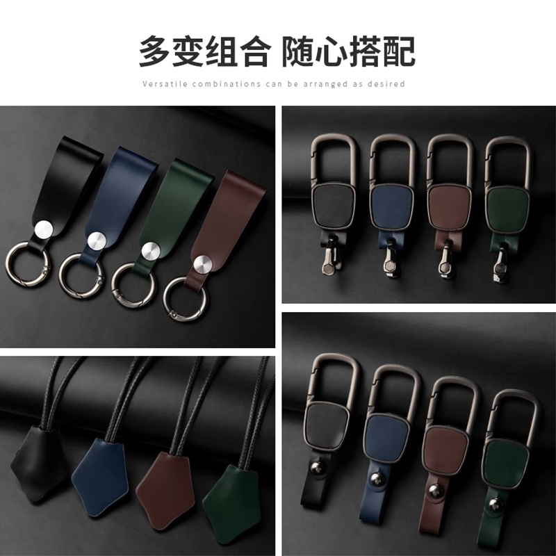 适用凯卡迪拉克钥匙套xt5/xt4扣xt6壳atsl/ct6包xts钥匙真马臀皮 - 图3