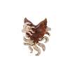 Nine-tailed fox ring for women, unique light luxury high-end design, original personality, adjustable index finger ring