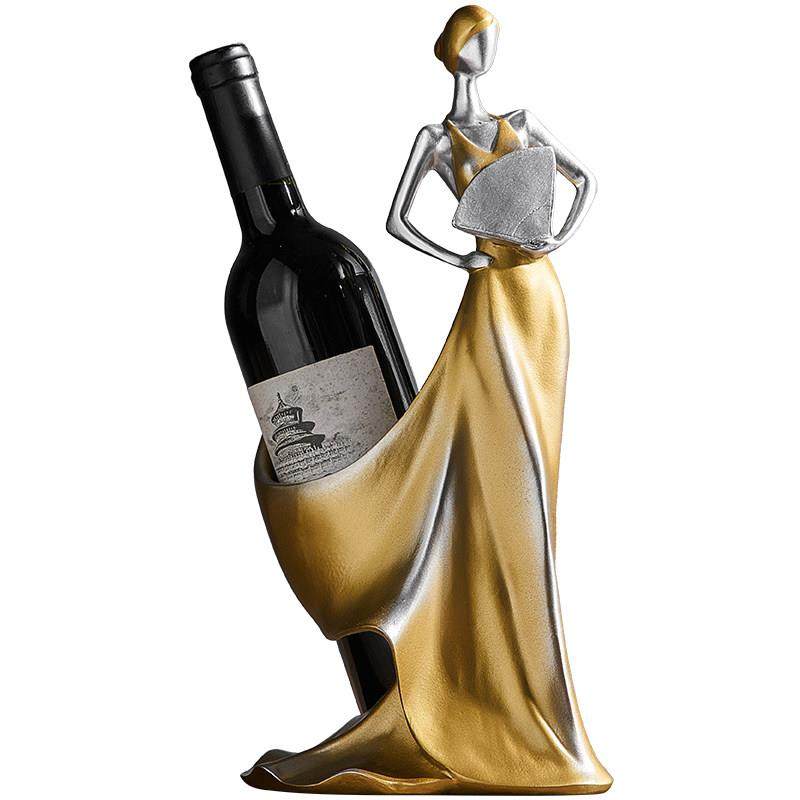 艺术客厅红酒架摆件轻奢高档酒柜电视柜玄关装饰品家居餐边柜摆设,淘宝优惠券,粉丝福利购,淘宝优惠卷