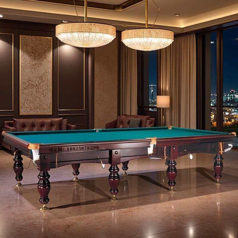 俄式台球桌 标准型商用中式黑八青石板钢库桌球台俱乐部球桌台球,淘宝优惠券,粉丝福利购,淘宝优惠卷