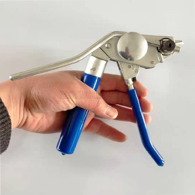 Ratchet stainless steel cable tie tool-LQA new type baler manual steel cable tie pliers gun bridge tray steel belt scissors