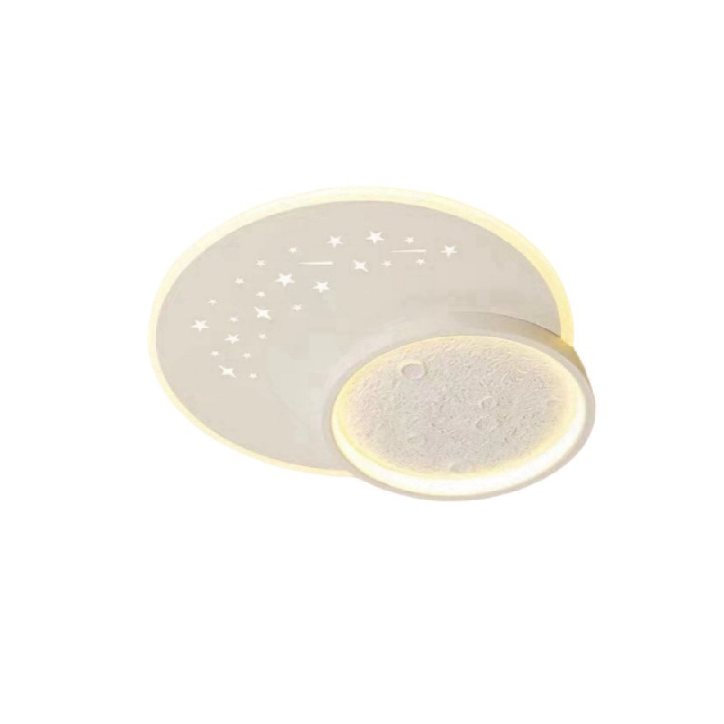 卧室吸顶灯星空月球灯北欧现代简约创意全光谱护眼儿童房书房灯具,淘宝优惠券,粉丝福利购,淘宝优惠卷