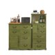 American country solid wood chest of cabinets simple modern living room cabinet retro storage multi-layer storage cabinet bedroom side cabinet complete installation