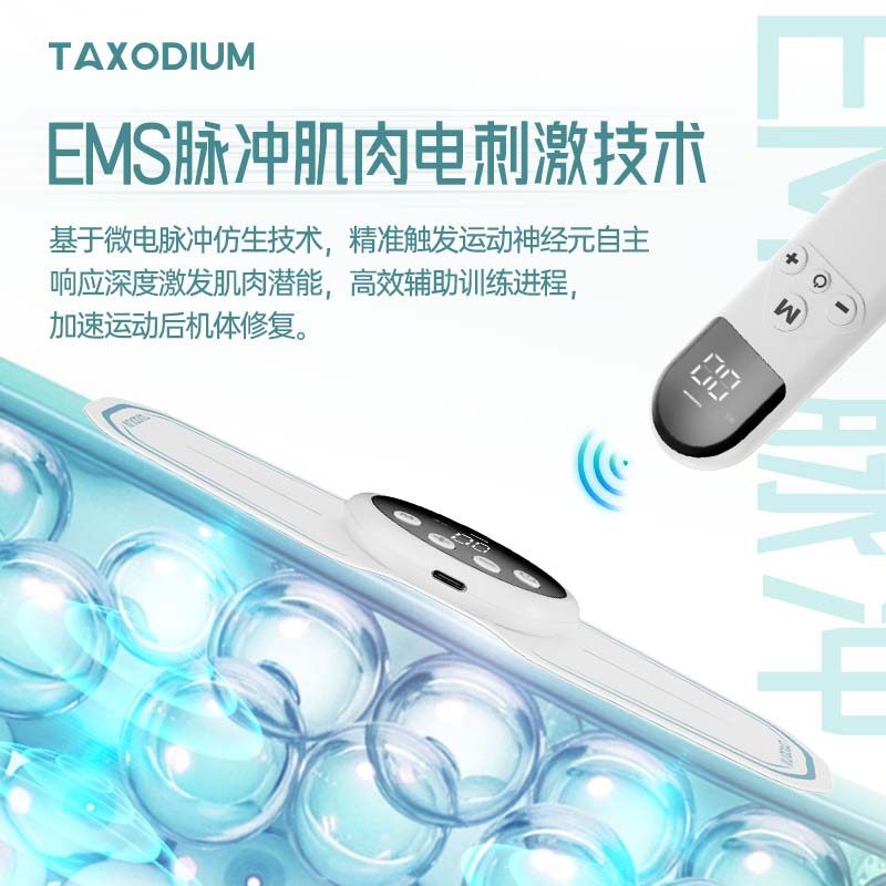 TAXODIUM添烁筋膜贴按摩器腰背部小腿肌肉酸痛放松脉冲智能按摩贴,淘宝优惠券,粉丝福利购,淘宝优惠卷