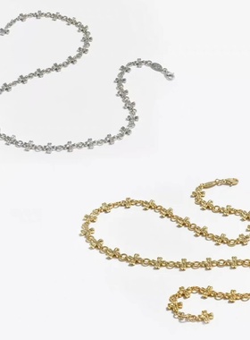 四面蝴蝶结多样调节项链手链两戴式简约气质百搭个性小众饰品女款