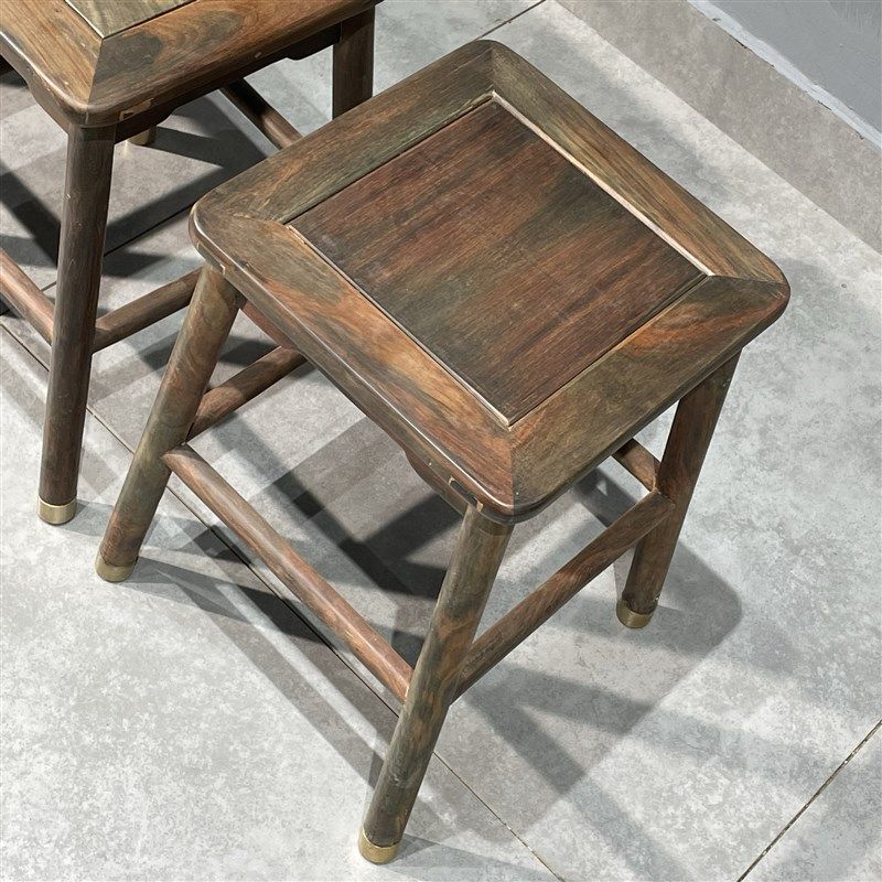 老挝大红酸枝餐凳实木矮凳成人换鞋凳红木四方凳交趾黄檀凳子,淘宝优惠券,粉丝福利购,淘宝优惠卷