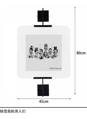 现代简约样板间售楼处客厅桌面装饰画组合软装饰品摆件展厅摆件