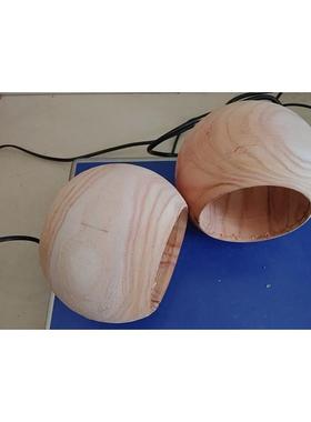 室外实木圆球直径10——80CM随意定制松木练木梧桐香椿黄檀槐木