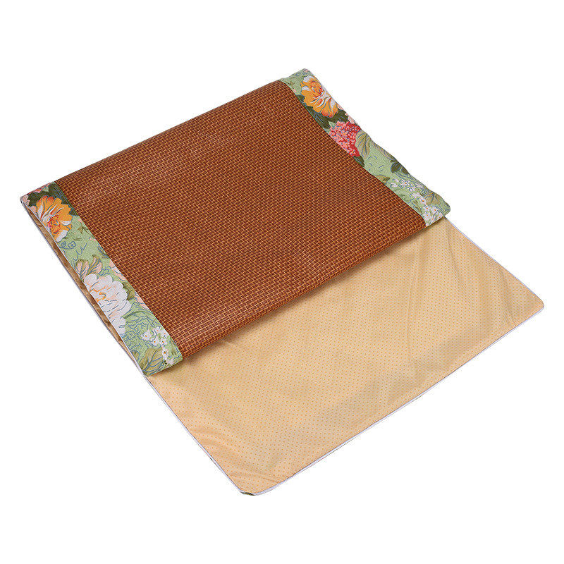 【透气清凉】藤垫可作席毯、双面艾绒靠垫、全身艾草夏日沙发毯,淘宝优惠券,粉丝福利购,淘宝优惠卷